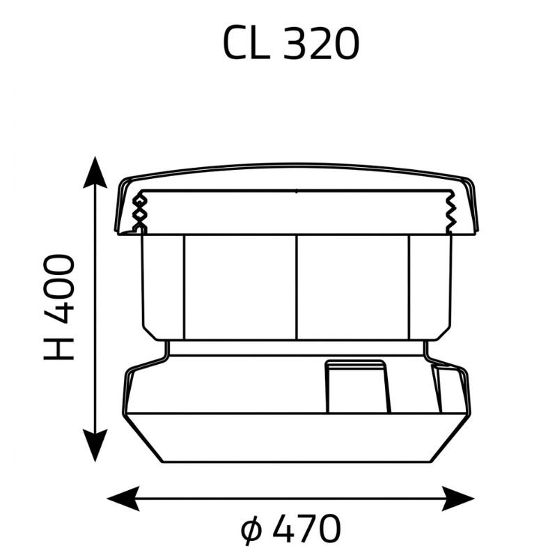 cl320 magasító rajz